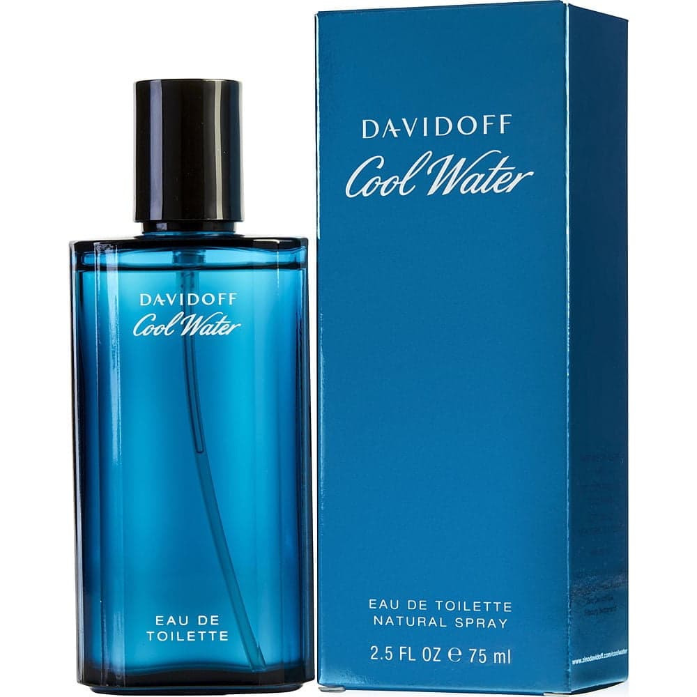Walmart Davidoff Cool Water Eau De Toilette, Cologne for Men, 2.5 Oz
